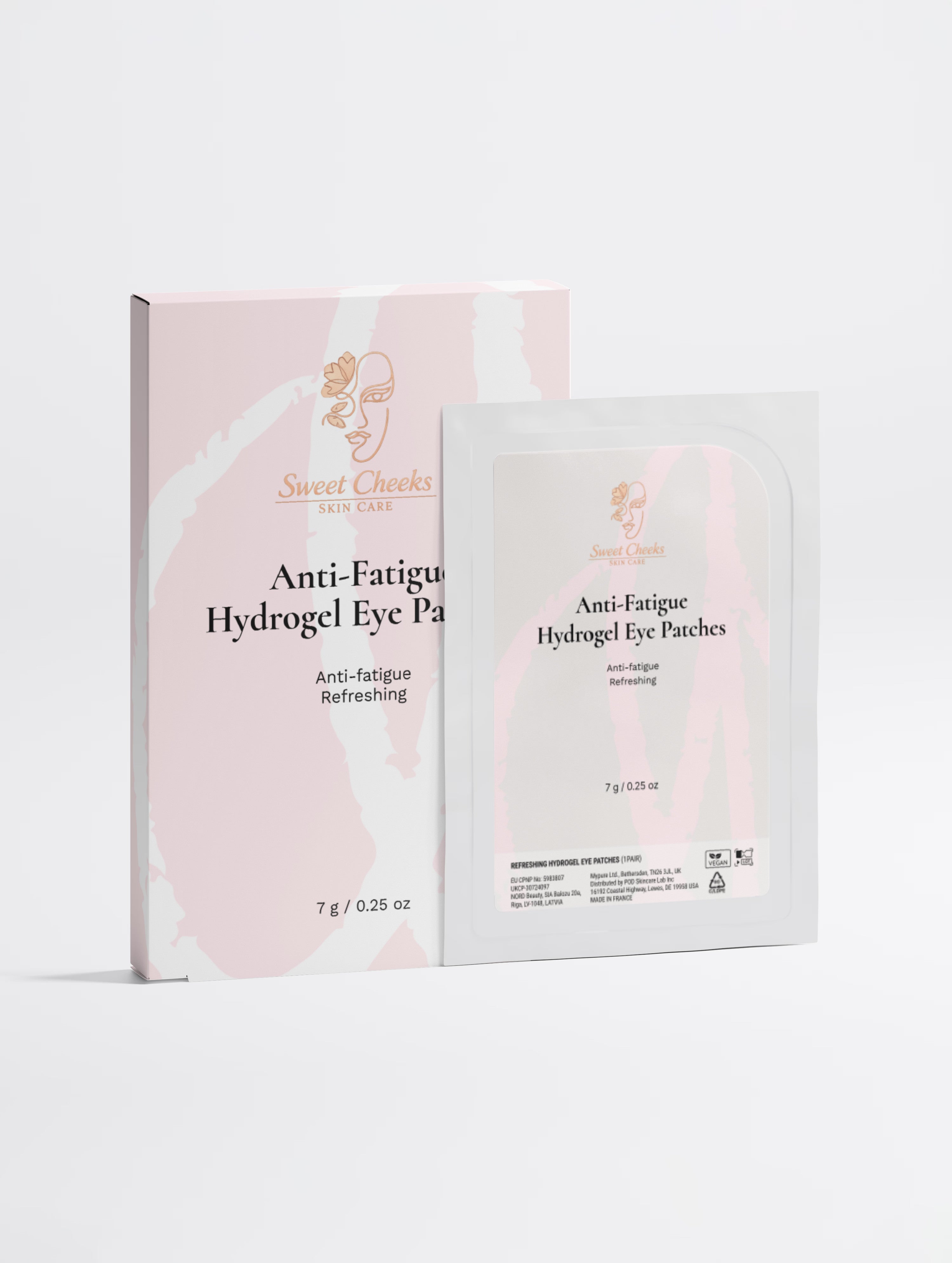 Anti-Fatigue Hydrogel Eye Patches