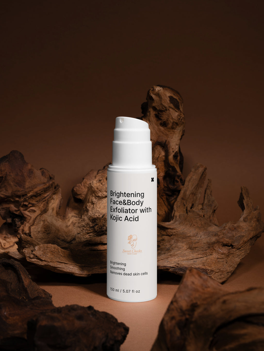 Brightening Face&Body Exfoliator with Kojic Acid