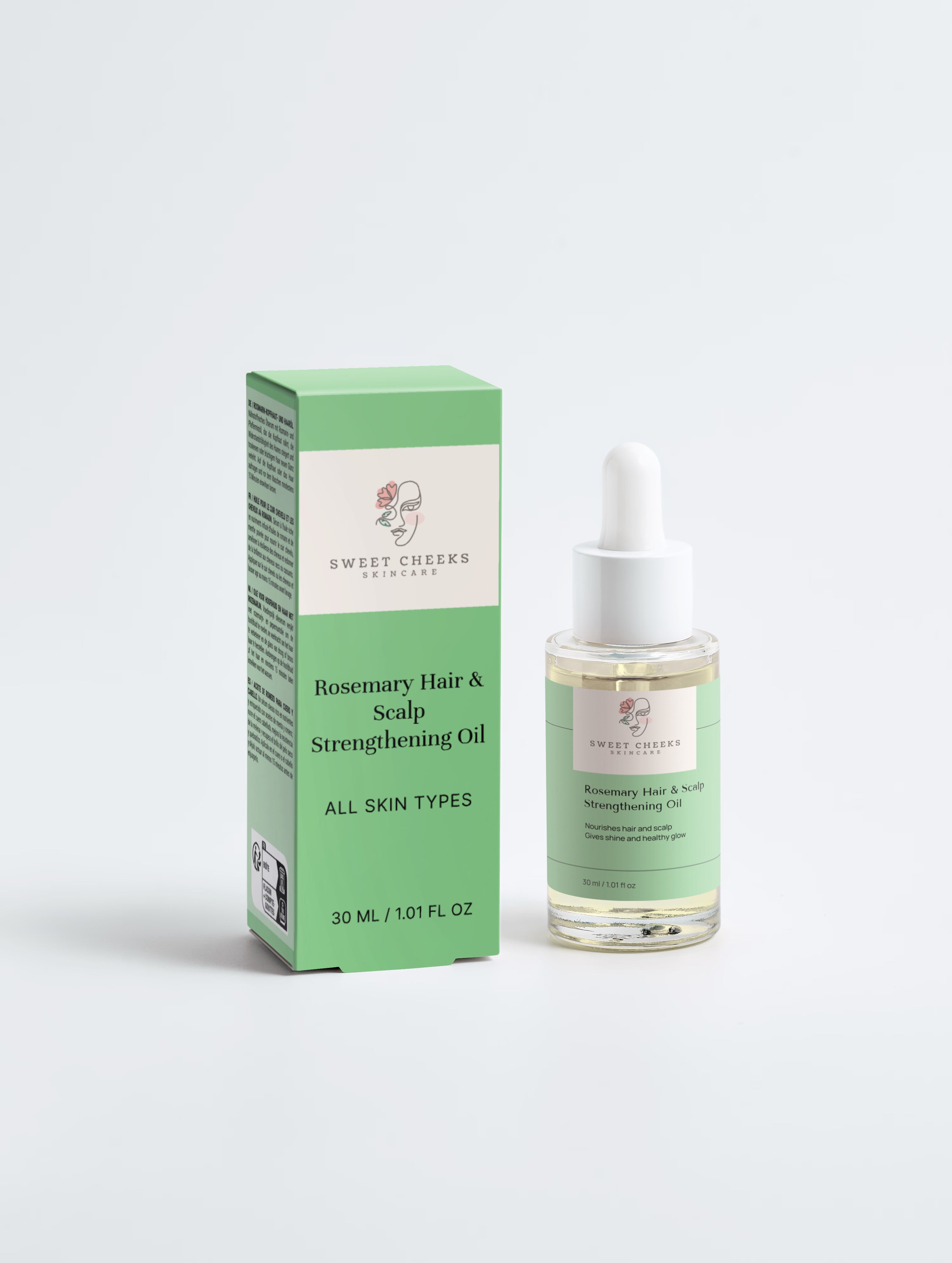 Rosemary Hair & Scalp Strengthening Oil
