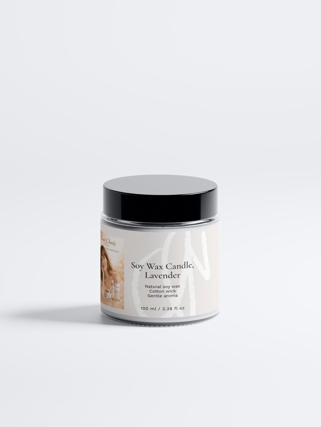 Soy Wax Candle, Lavender