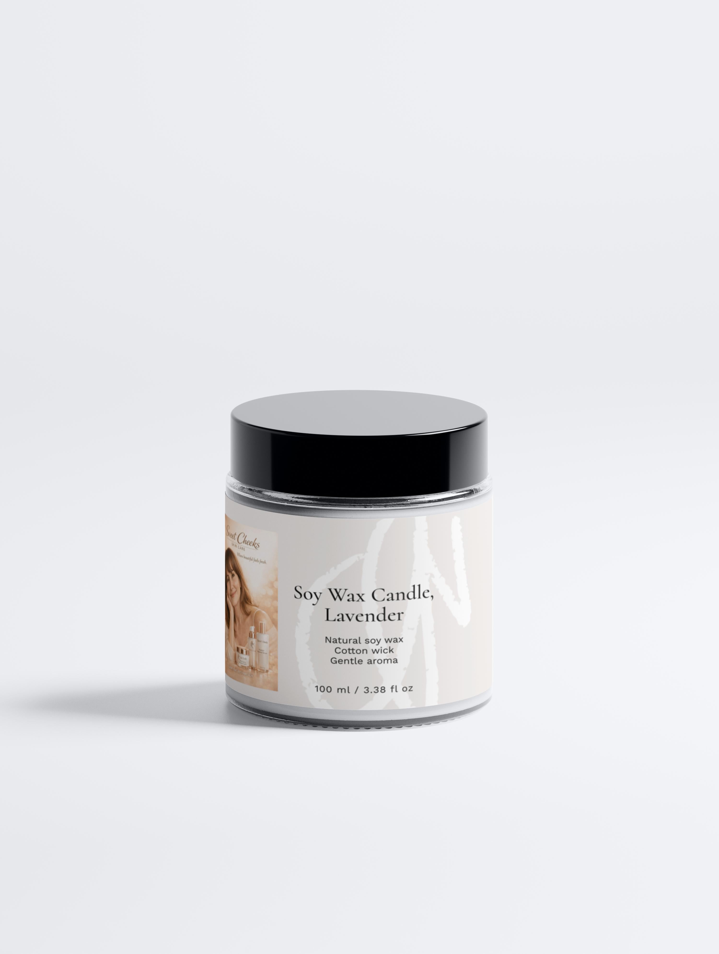Soy Wax Candle, Lavender