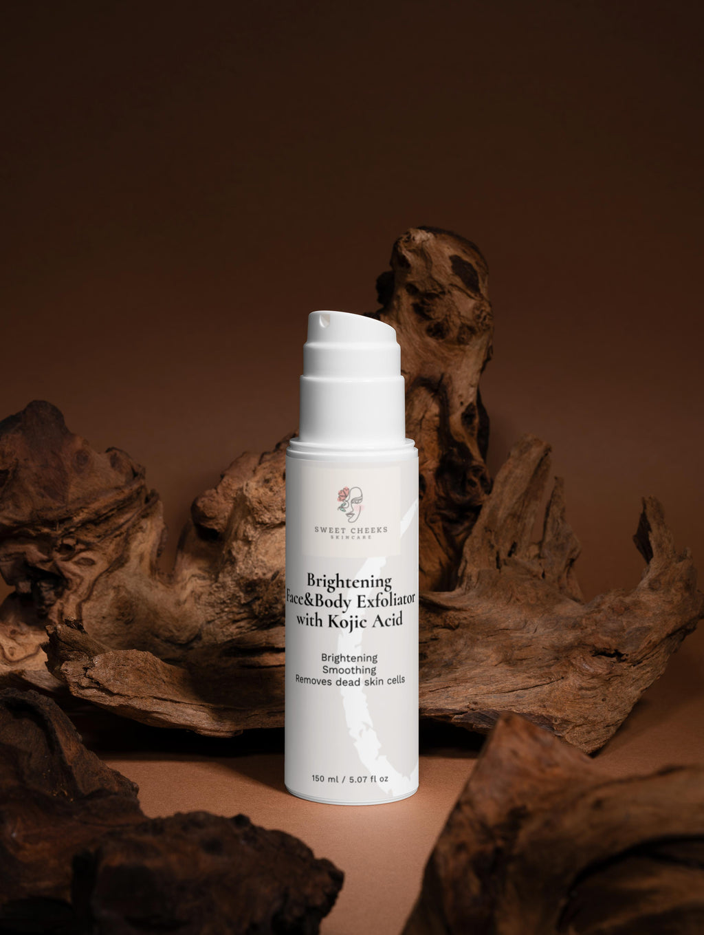 Brightening Face&Body Exfoliator with Kojic Acid